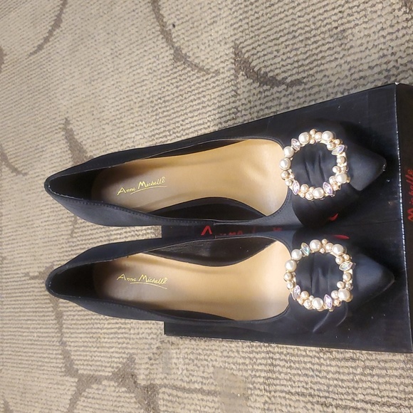 Anne Michelle black Heels - Picture 2 of 7